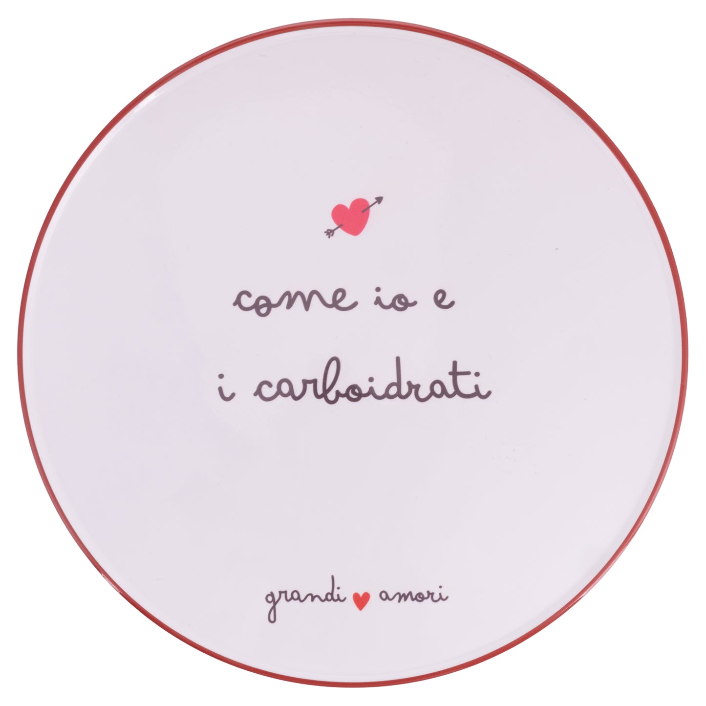 GRANDI AMORI PIZZA PLATE D33.5CM 6 ASS - 5927453