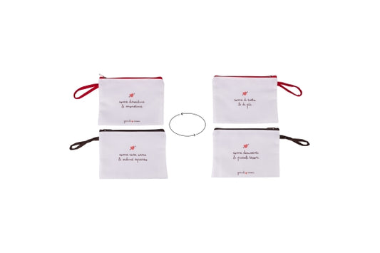 GRANDI AMORI CLUTCH BAG 23X16CM 2 ASS - 5927512