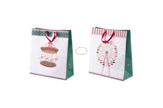 XMAS CIRCUS GIFT BAG 36x15x40CM - 5927530
