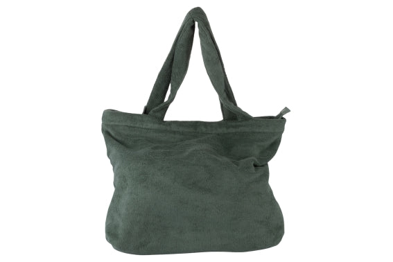 4 TONI BEACH BAG/SPONGE SAGE 56X38CM - 5927935