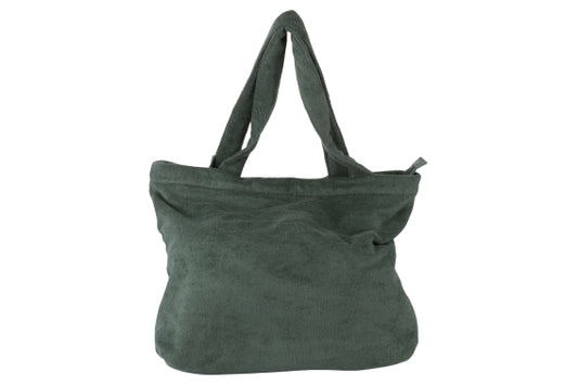 4 TONI BEACH BAG/SPONGE SAGE 56X38CM - 5927935