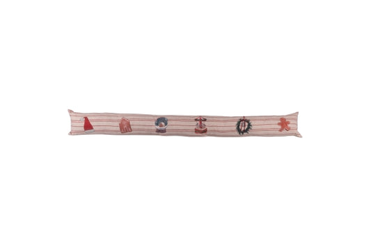 XMAS COTTAGE DOOR DRAFT STOPPER 1M X D.12CM - 5928104
