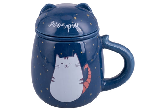 OROSCOCATS BLUE INFUSER MUG 350 ML SCORPIO - 5928223
