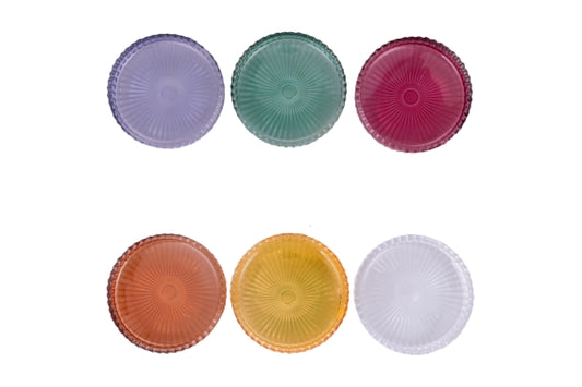 IMPERIAL COLOR SET 6 COASTERS 10CM 6 ASS - 5928392