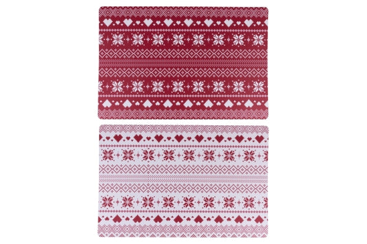 XMAS PLACEMAT SOFT TOUCH 45x30CM 2 ASS - 5928411