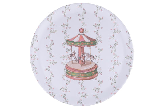 XMAS CIRCUS 36CM MELAMINE SERVING PLATE - 5929060