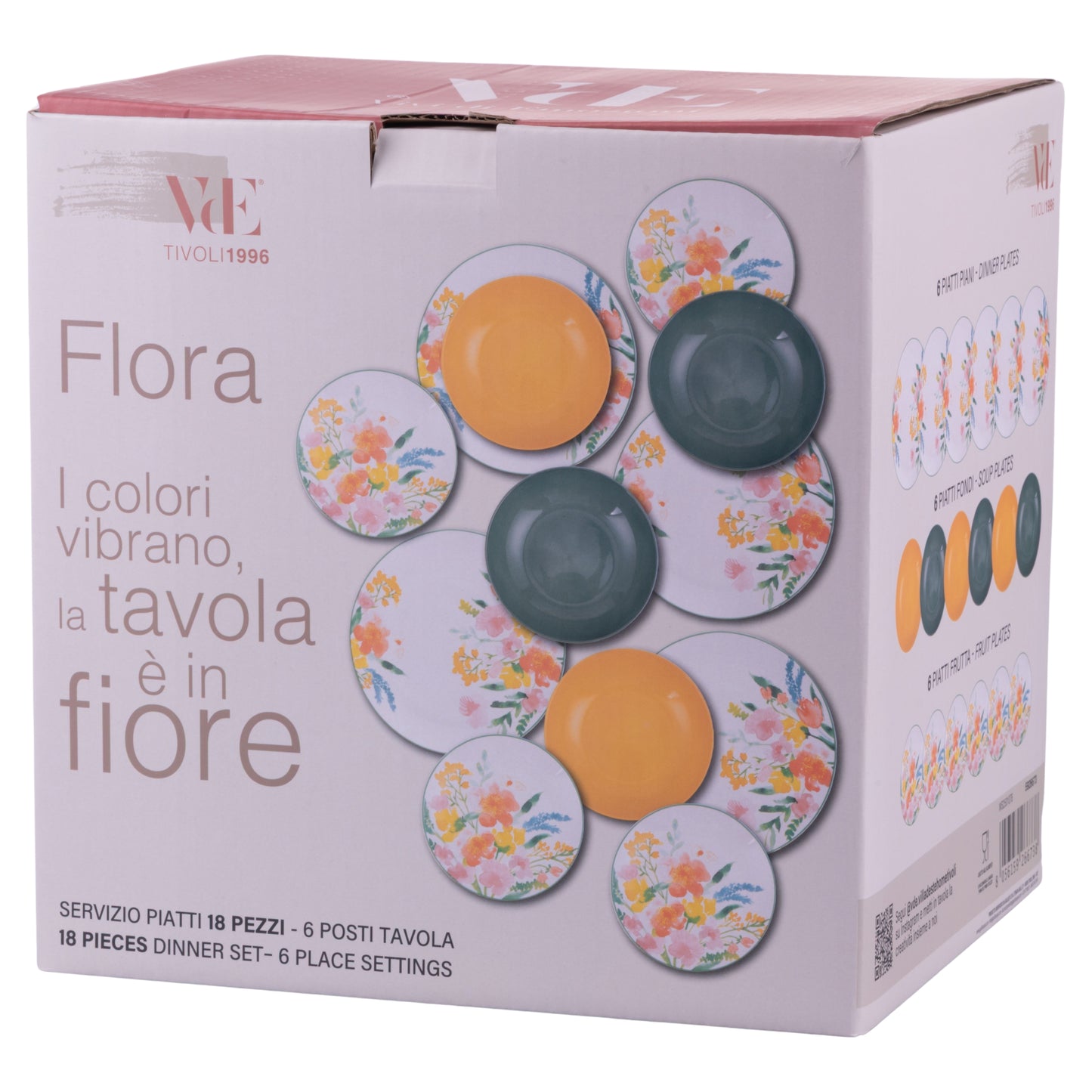 FLORA TABLE SET 18PCS - 5926673
